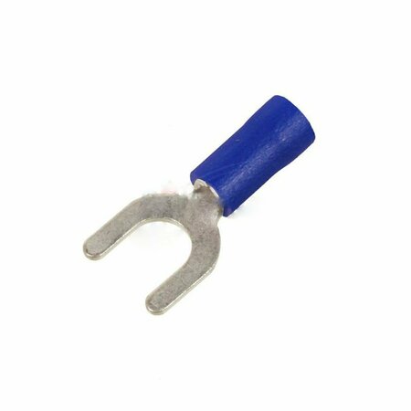 AMERICAN IMAGINATIONS Blue Galvanized Steel Spade Terminals AI-37372